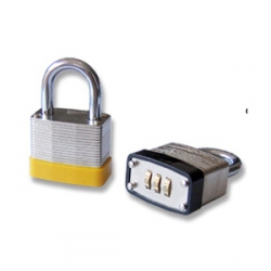 Melaleuca lock with colour rubber sleeve, high strength and hardness